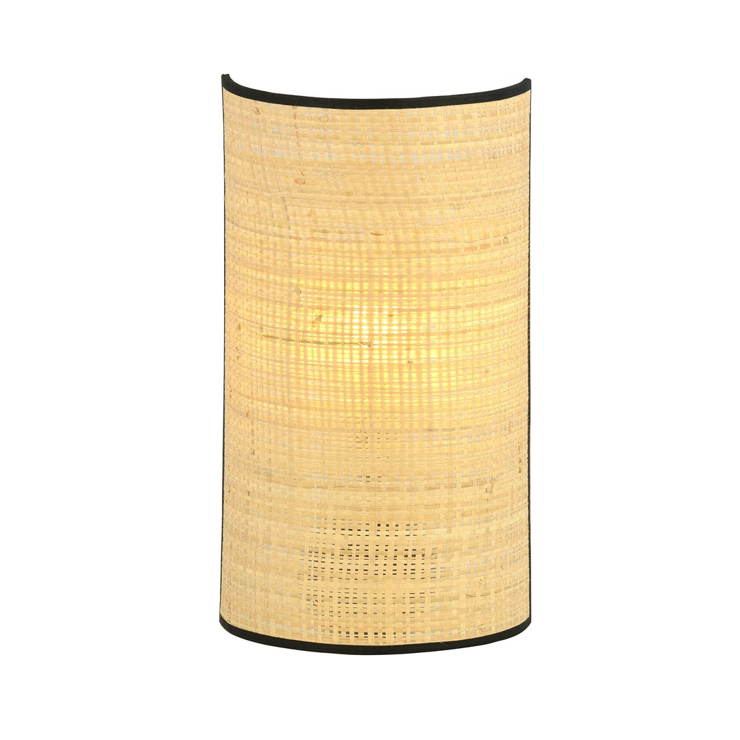 Aston wall lamp rattan