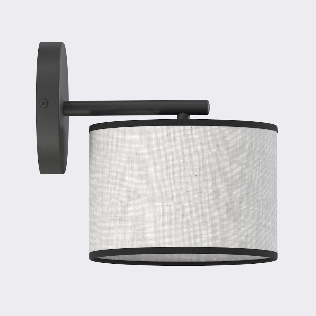 Eco wall lamp black/grey