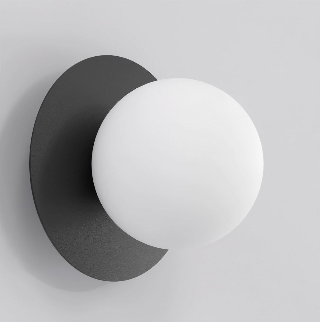 Americana wall lamp black