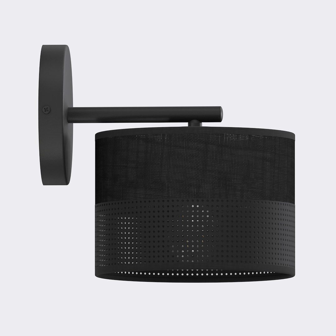 Karbon wall lamp black