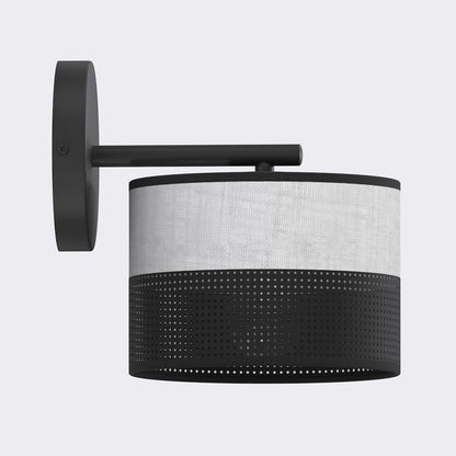 Karbon wall lamp black/grey