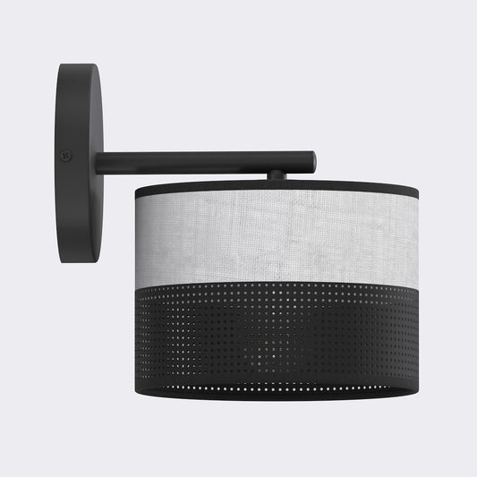 Karbon wall lamp black/grey