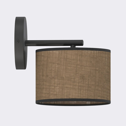 Eco wall lamp black/brown