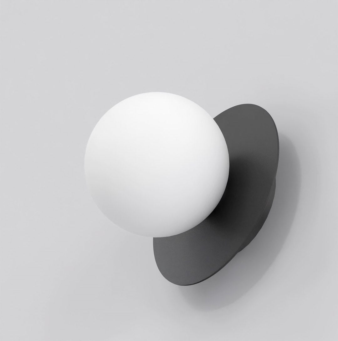 Americana wall lamp black