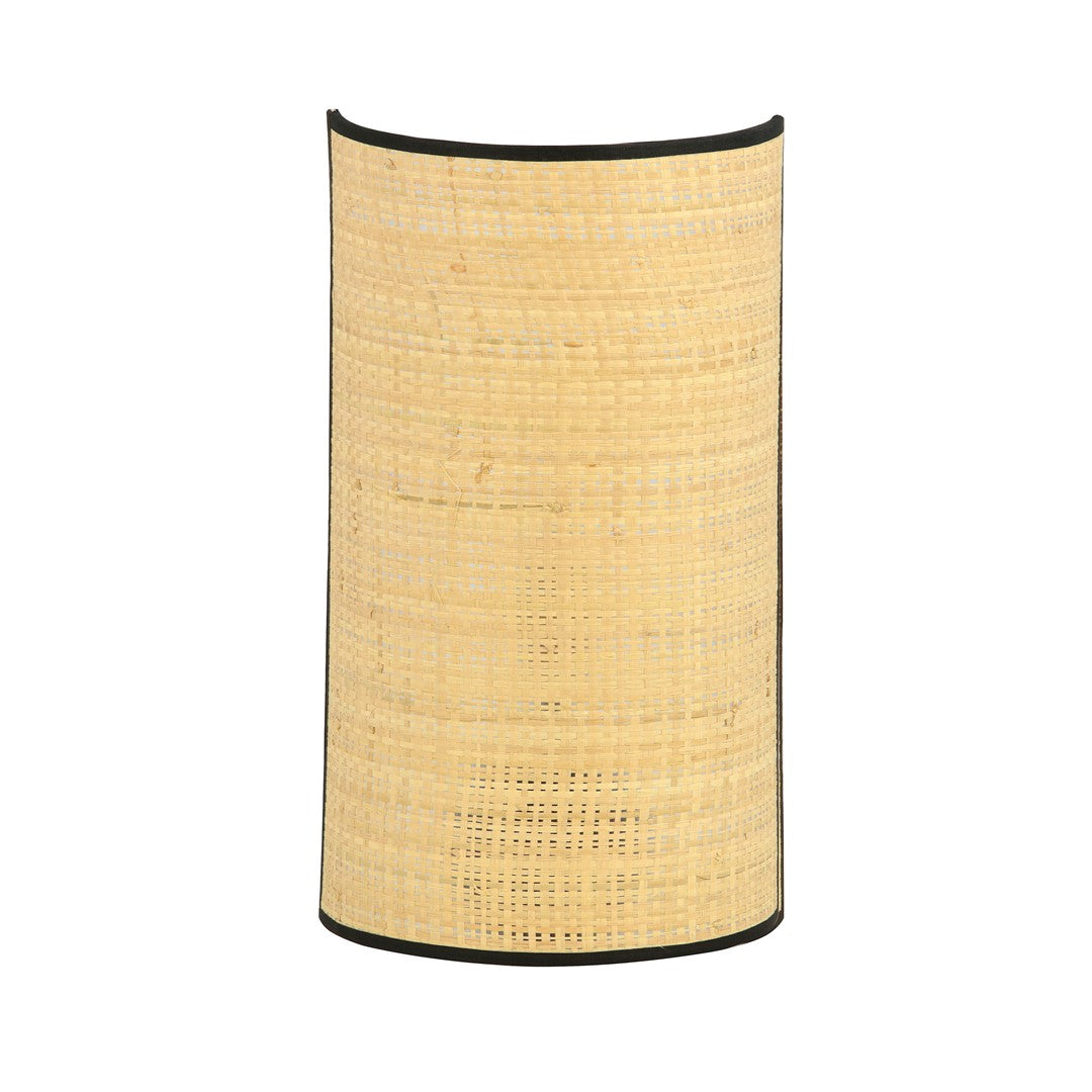 Aston wall lamp rattan