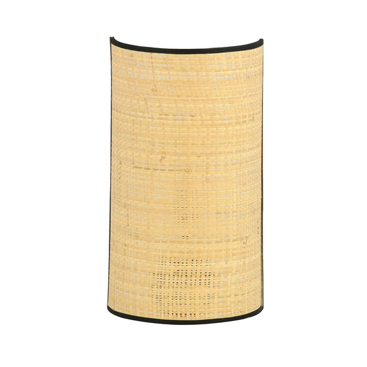 Aston wall lamp rattan
