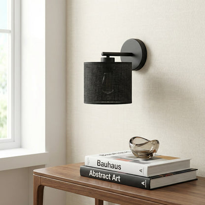 Eco wall lamp black