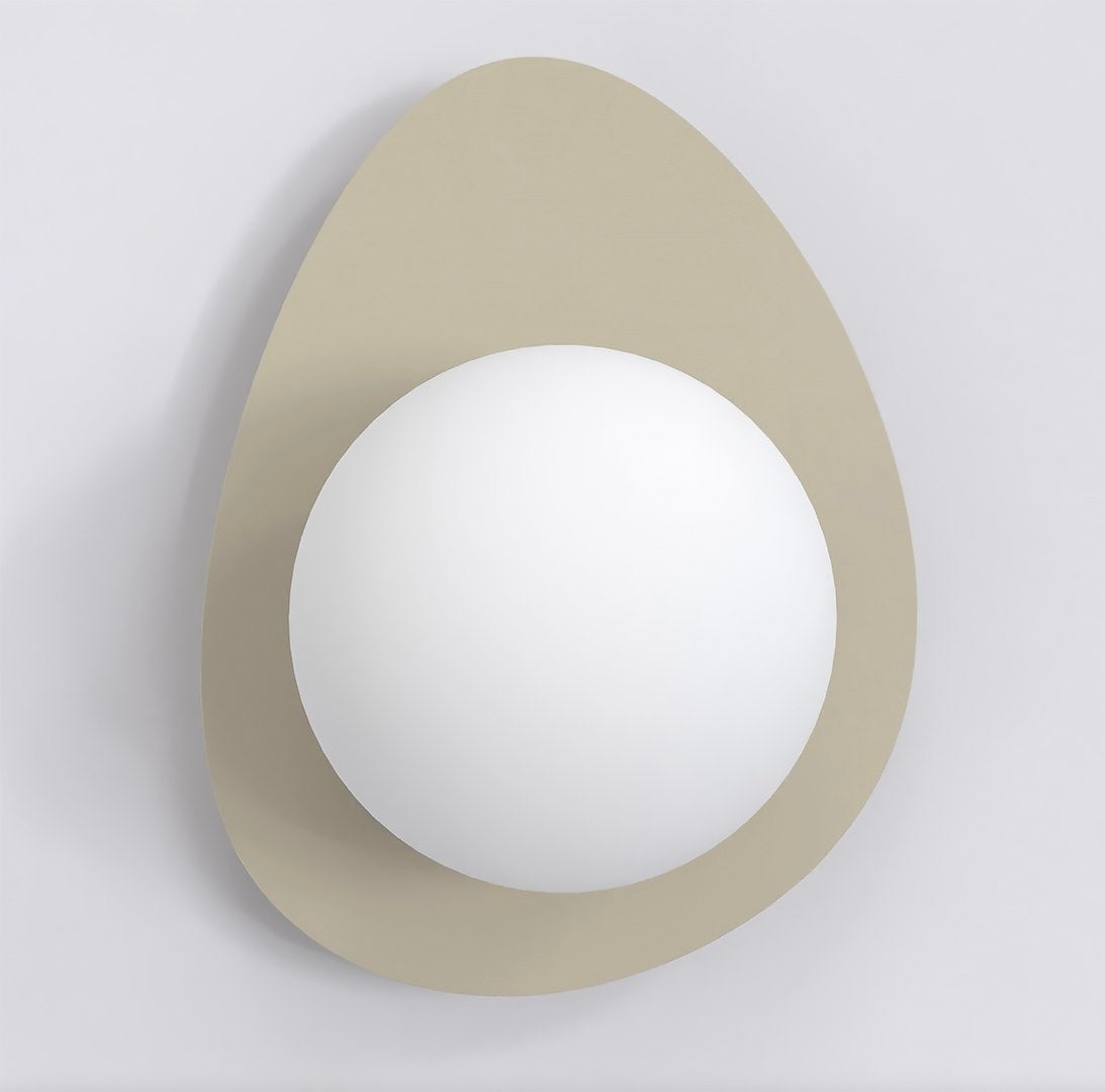 Ovo wall lamp mocha