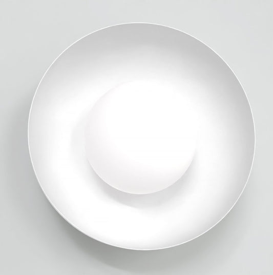 Ozzy wall lamp white