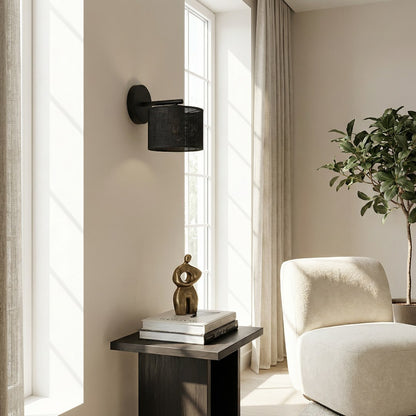 Eco wall lamp black