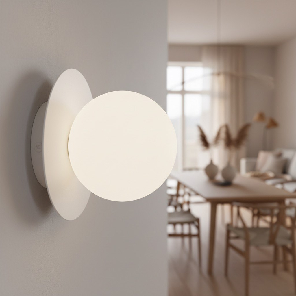 Americana wall lamp white