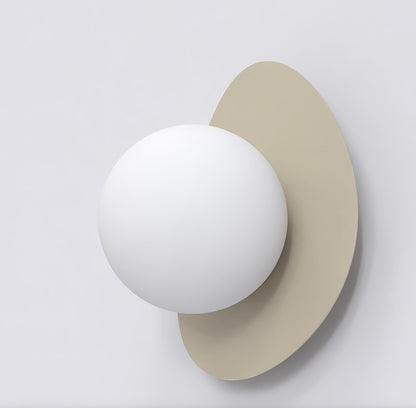 Ovo wall lamp mocha