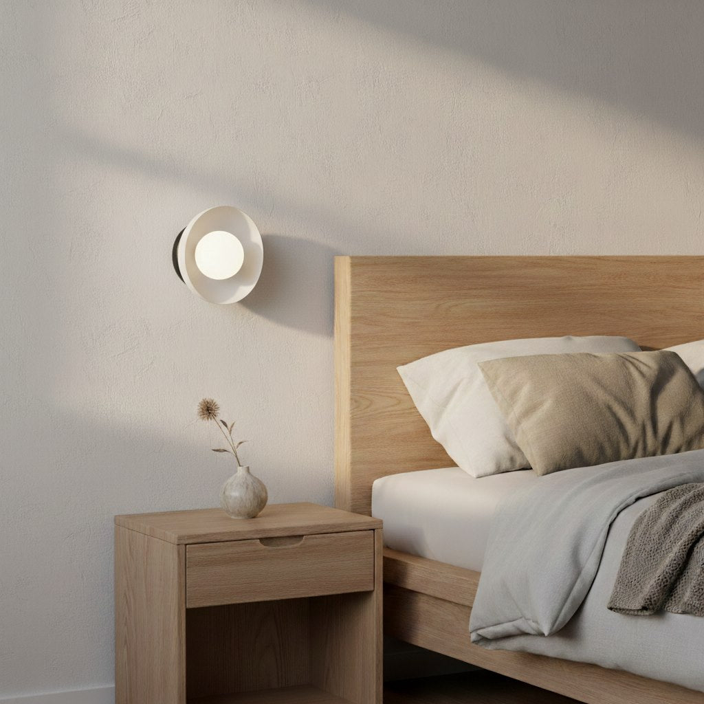 Ozzy wall lamp white