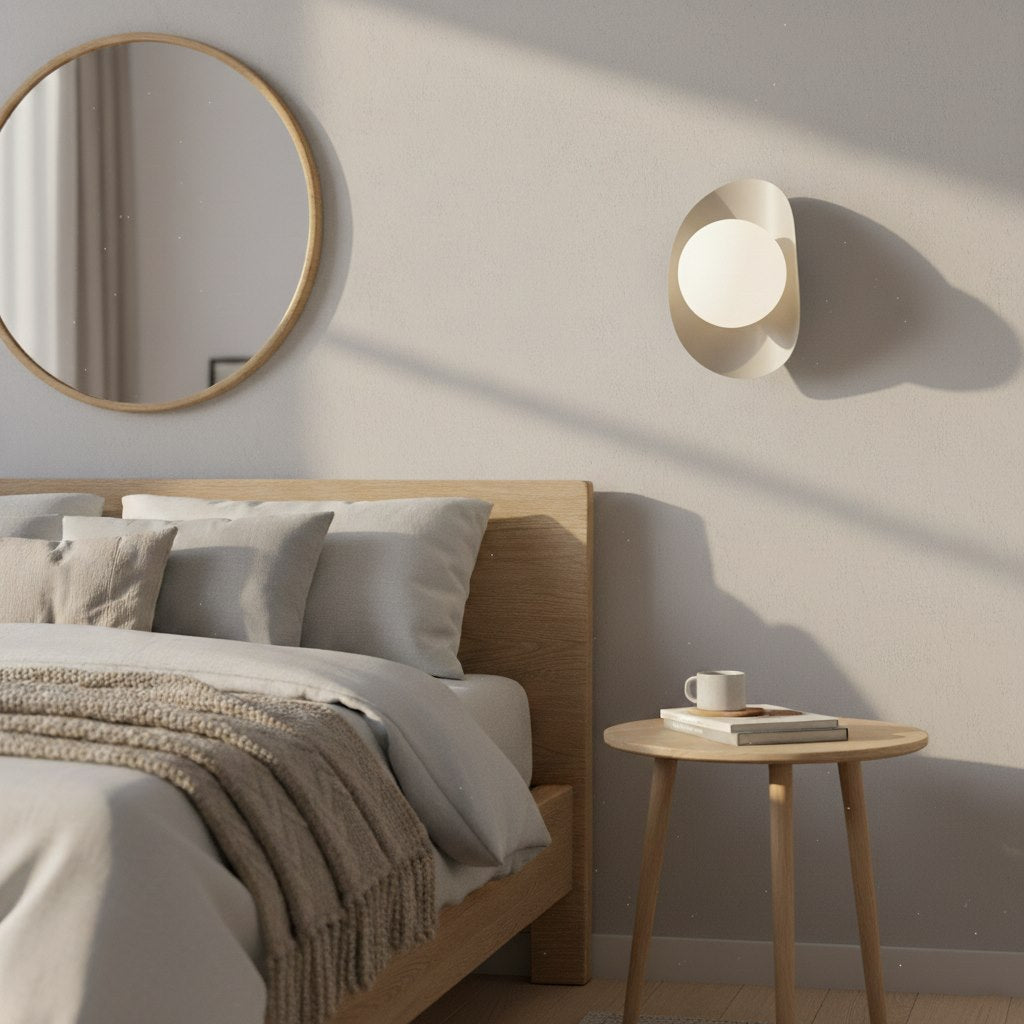 Fiero m wall lamp mocha