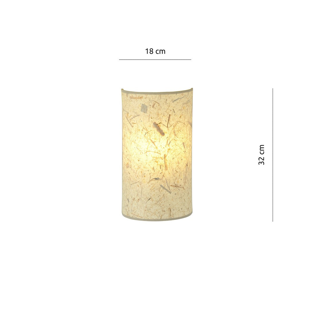 Aston wall lamp cork