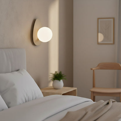 Ovo wall lamp mocha