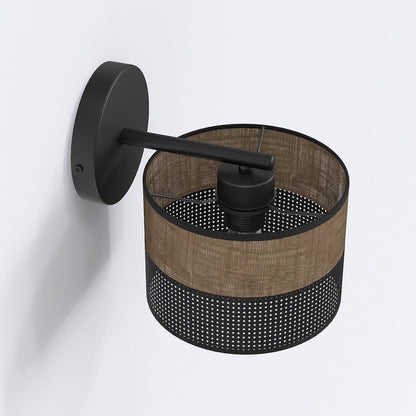 Karbon wall lamp black/brown