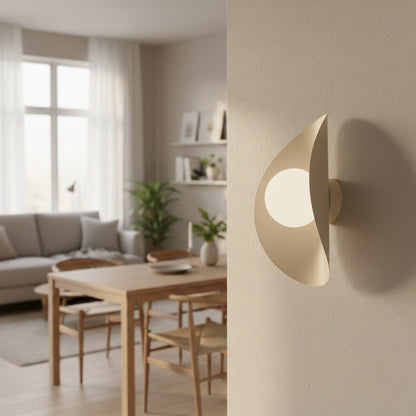 Fiero xl wall lamp mocha