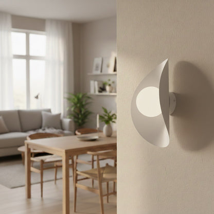 Fiero xl wall lamp white