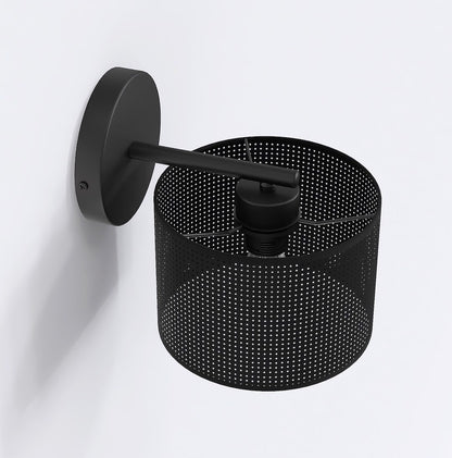 Lux wall lamp black