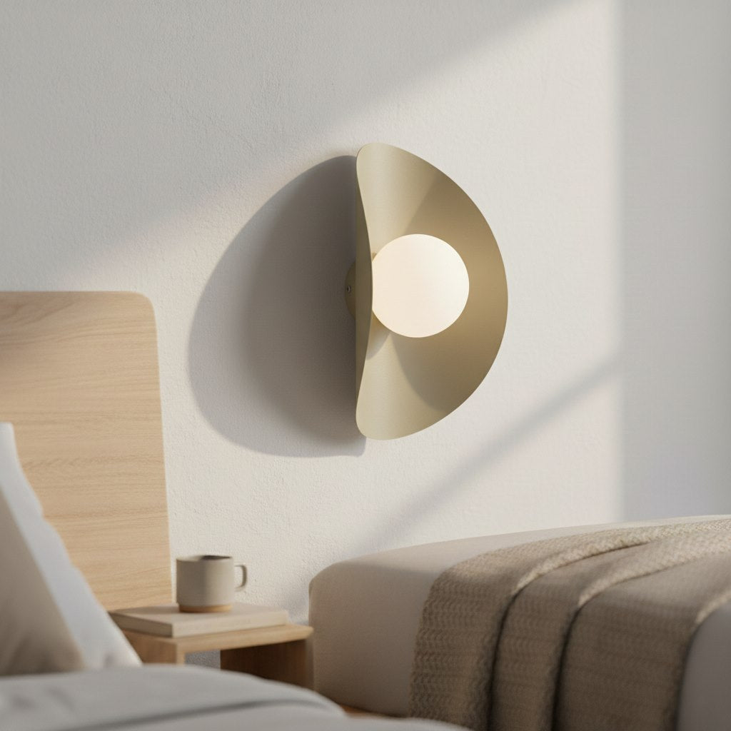 Fiero xl wall lamp mocha