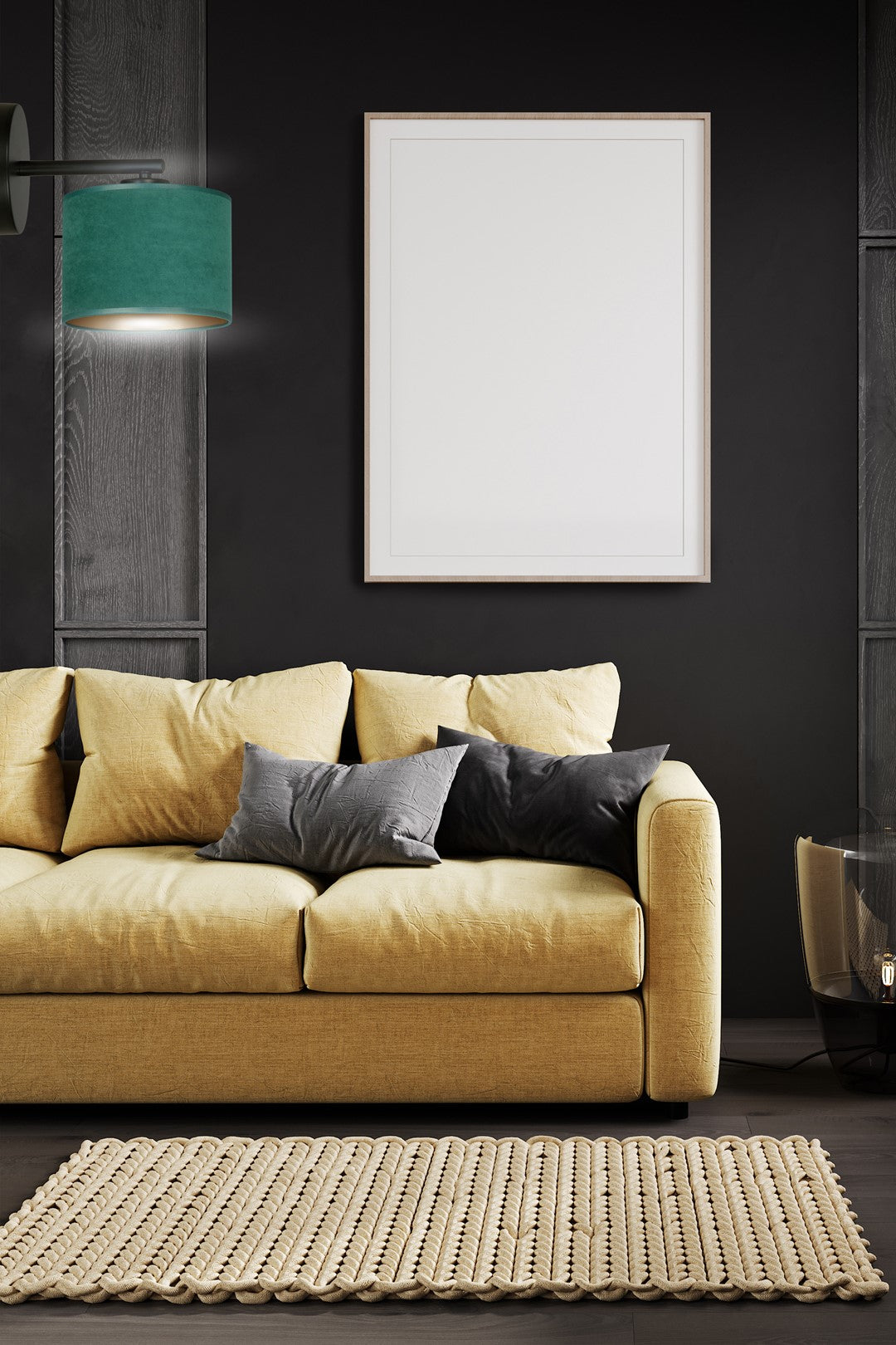 Hilde wall lamp green