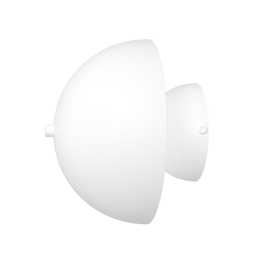 Mush wall lamp white