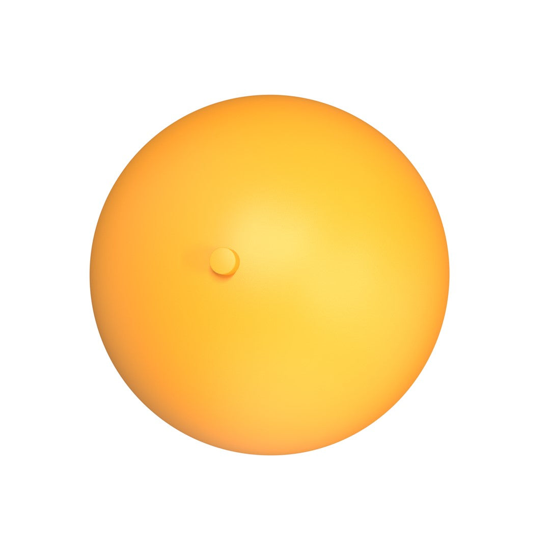 Mush wall lamp orange