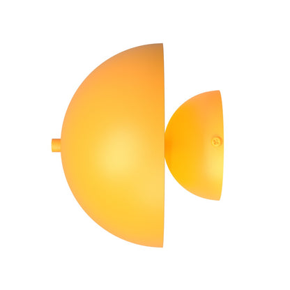 Mush wall lamp orange