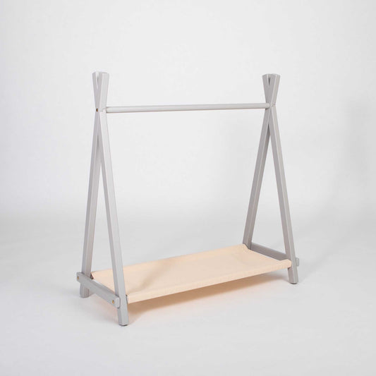 Kids' Clothing Rack with Storage