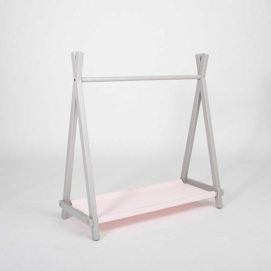 Kids' Clothing Rack with Storage