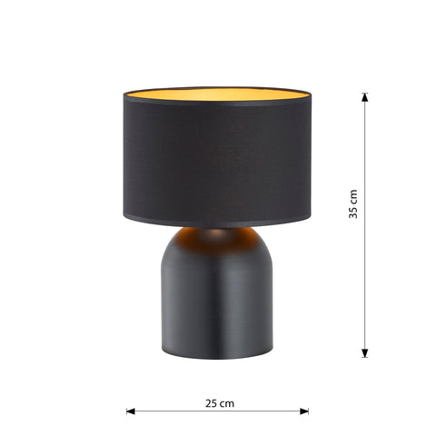 ASPEN LN1 SORT/GULD
