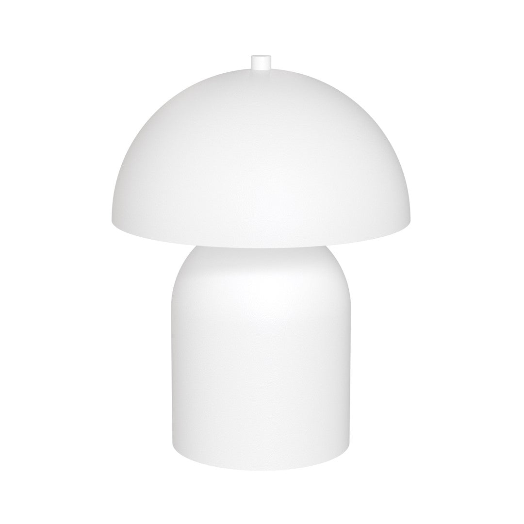Mush table lamp white