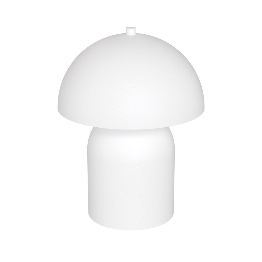 Mush table lamp white