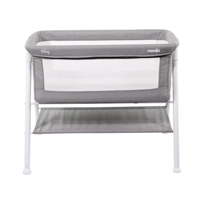 NANIA HILLARY baby bassinet - From birth - Maximum 9 kg - 3 cm-thick mattress included - Storage space under the bassinet
