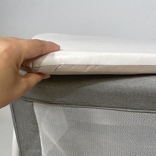 NANIA HILLARY baby bassinet - From birth - Maximum 9 kg - 3 cm-thick mattress included - Storage space under the bassinet