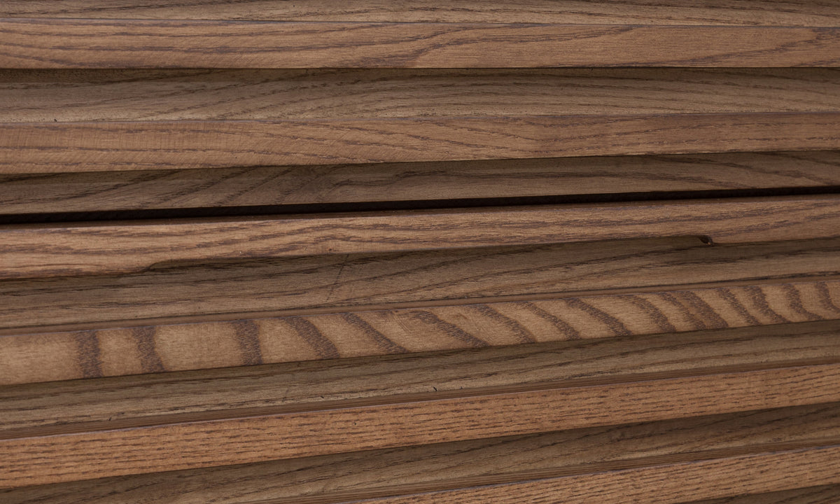 Tanner Five-Drawer Dresser in Ash Wood in Roux