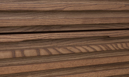 Tanner Five-Drawer Dresser in Ash Wood in Roux