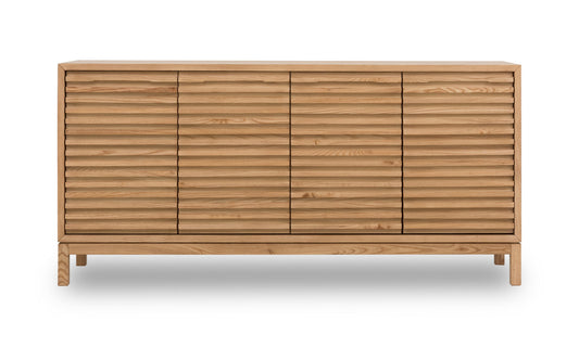 Tanner Four-Door Sideboard in Flaxen