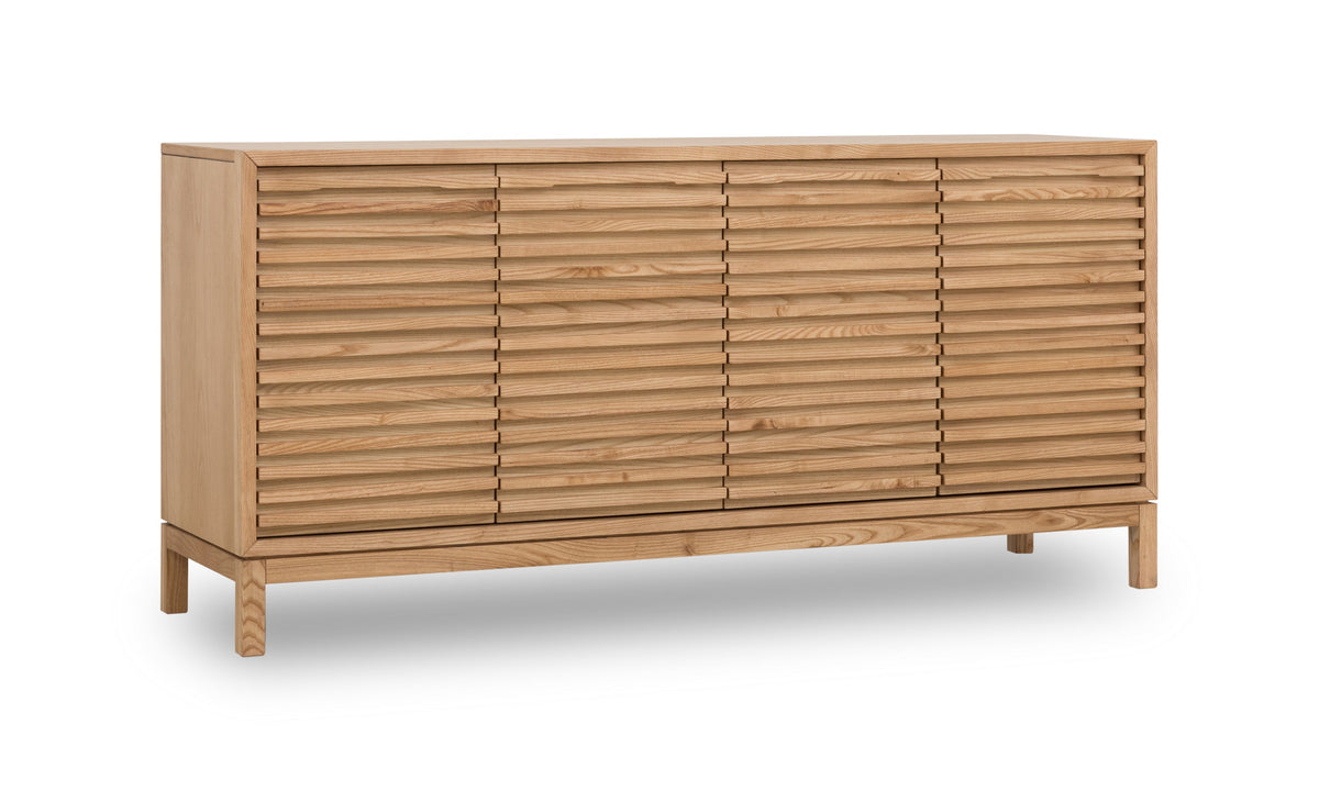 Tanner Four-Door Sideboard in Flaxen