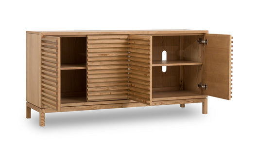 Tanner Four-Door Sideboard in Flaxen