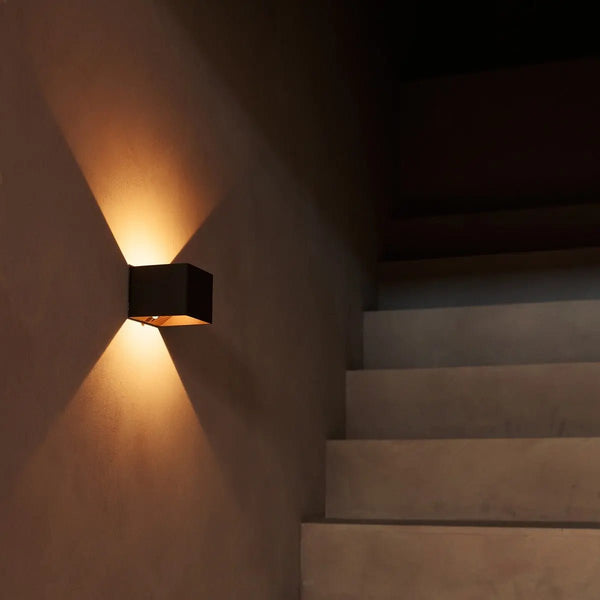 Tess Mocha Brown Rechargeable Wall Lamp | Motion sensor, 20 Light Modes & Remote Control-0