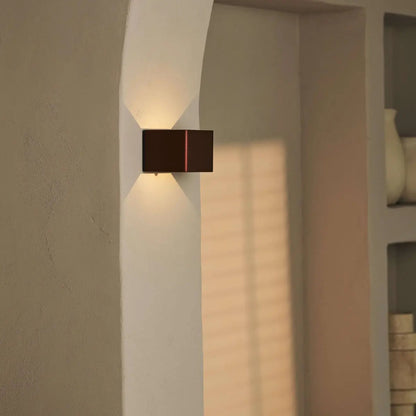 Tess Bronze Rechargeable Wall Lamp | Motion sensor, 20 Light Modes & Remote Control-1